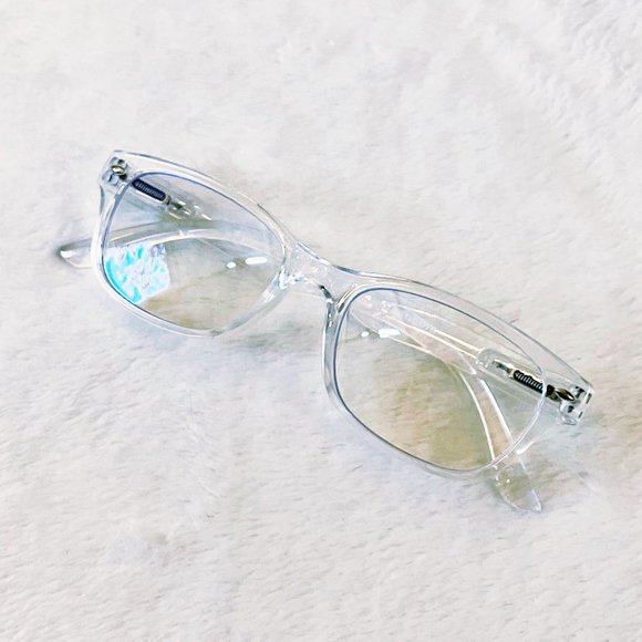 - Transparent Blue Light Glasses Like New - Picture 1 of 2